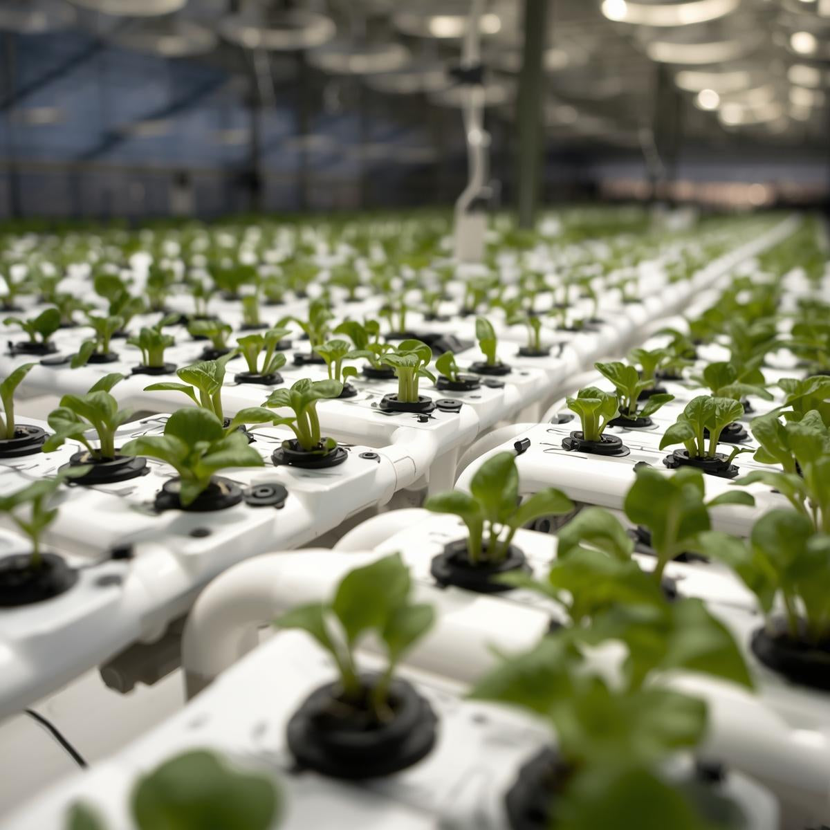 108-Site PVC Hydroponic Channel System