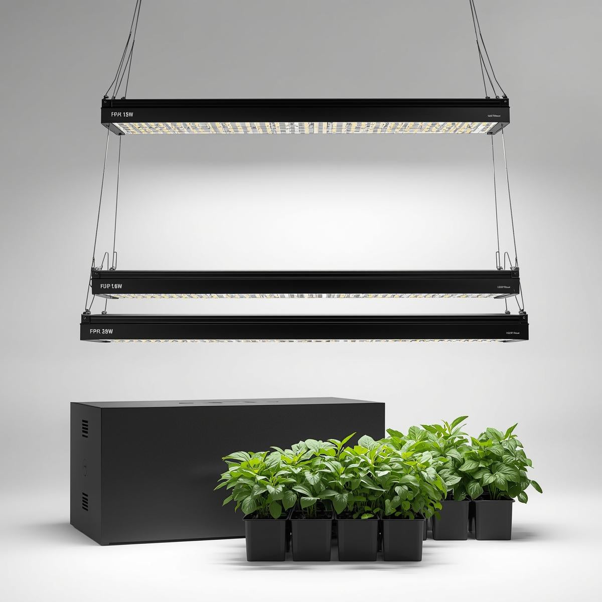 36W Full-Spectrum LED Grow Light Bar Set