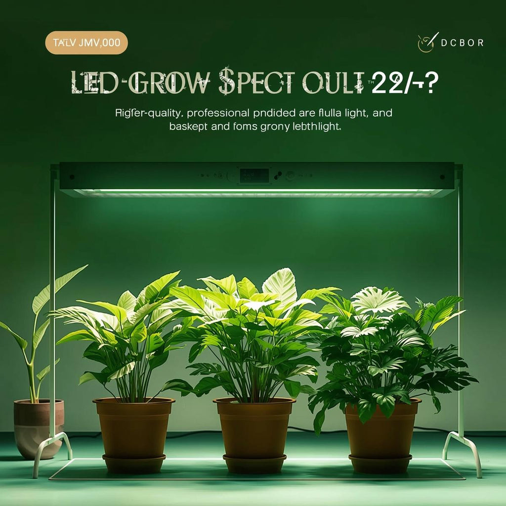 36W Full-Spectrum LED Grow Light Bar Set