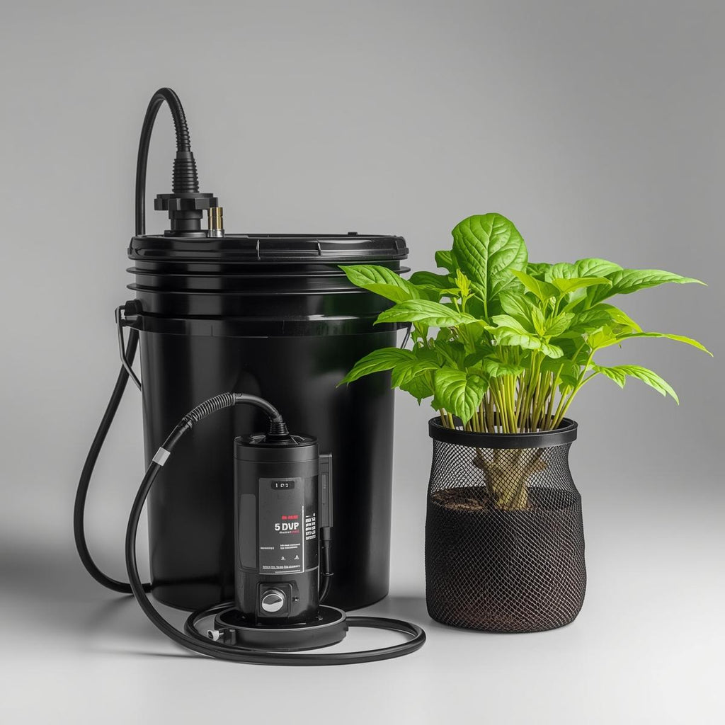5-Gallon DWC Bucket Grow Kit with Air Pump
