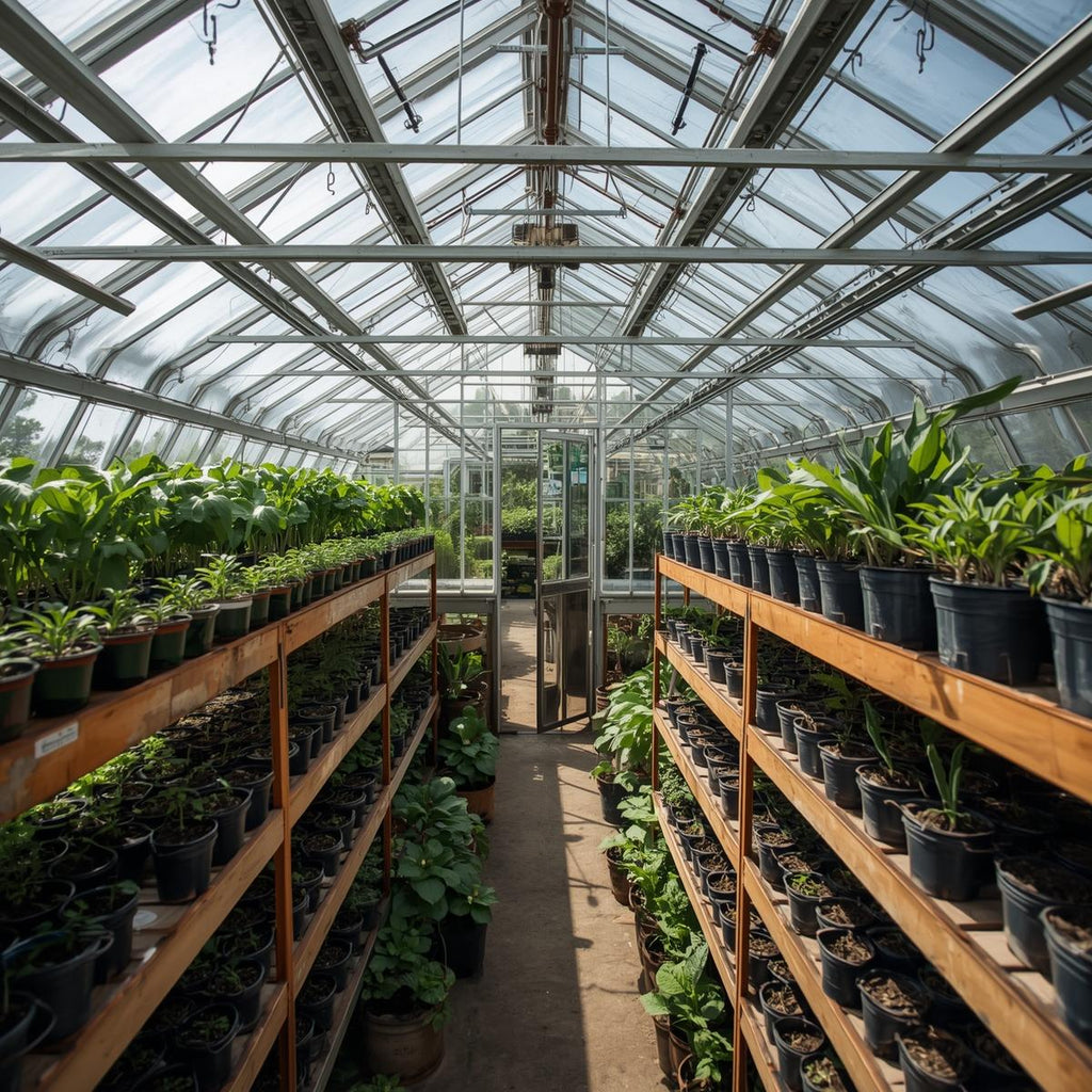6-Layer Walk-In Greenhouse with Shelves