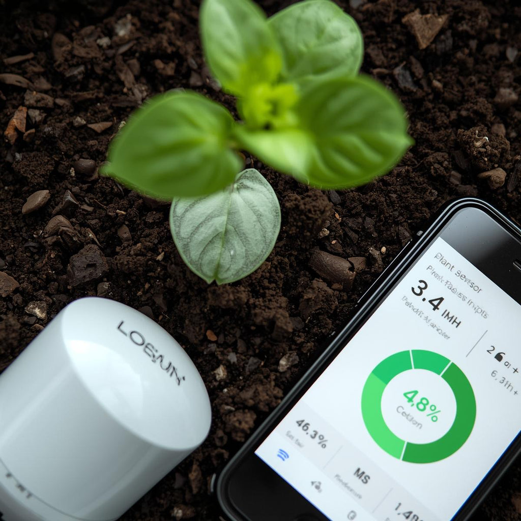 Bluetooth Plant Sensor & App Dashboard
