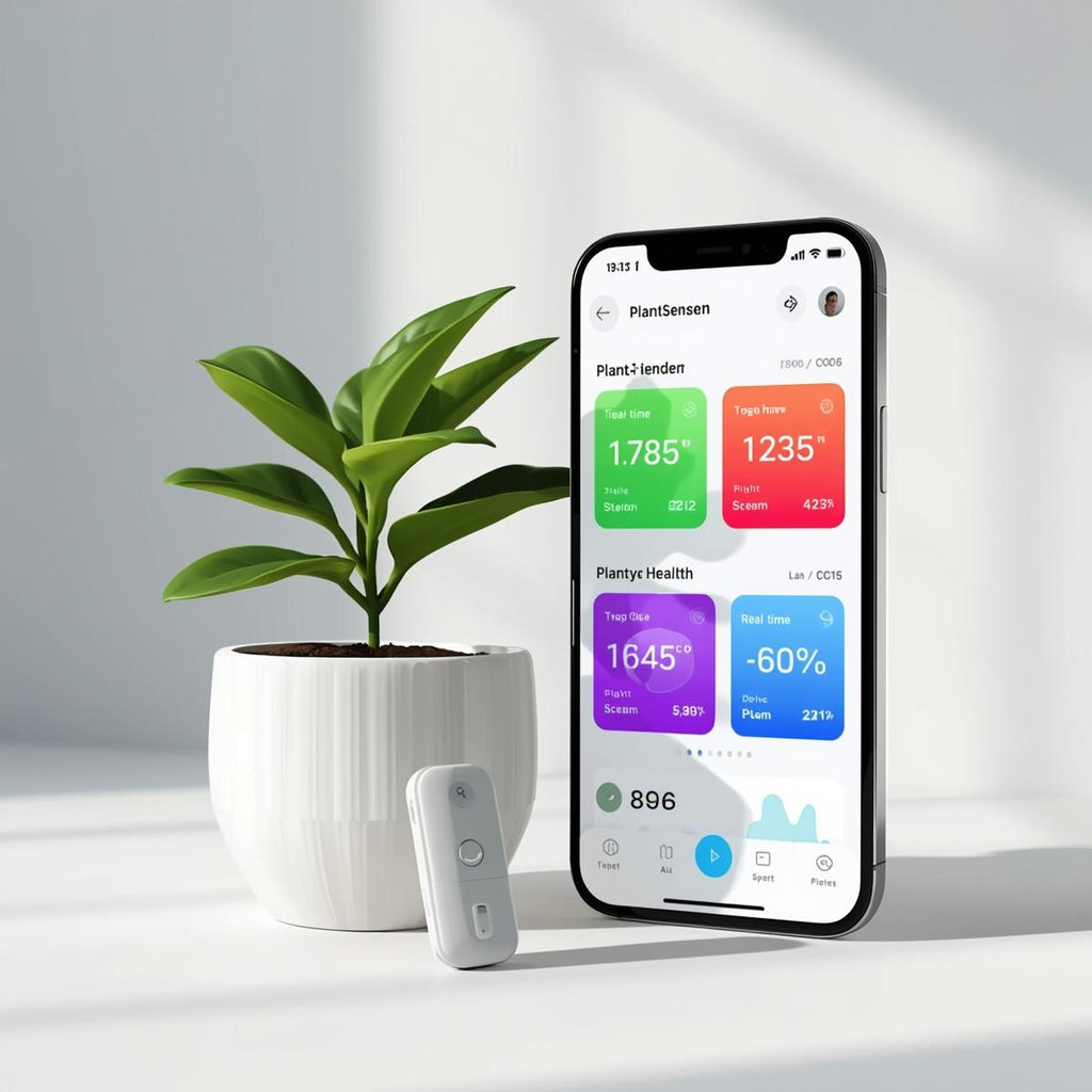 Bluetooth Plant Sensor & App Dashboard