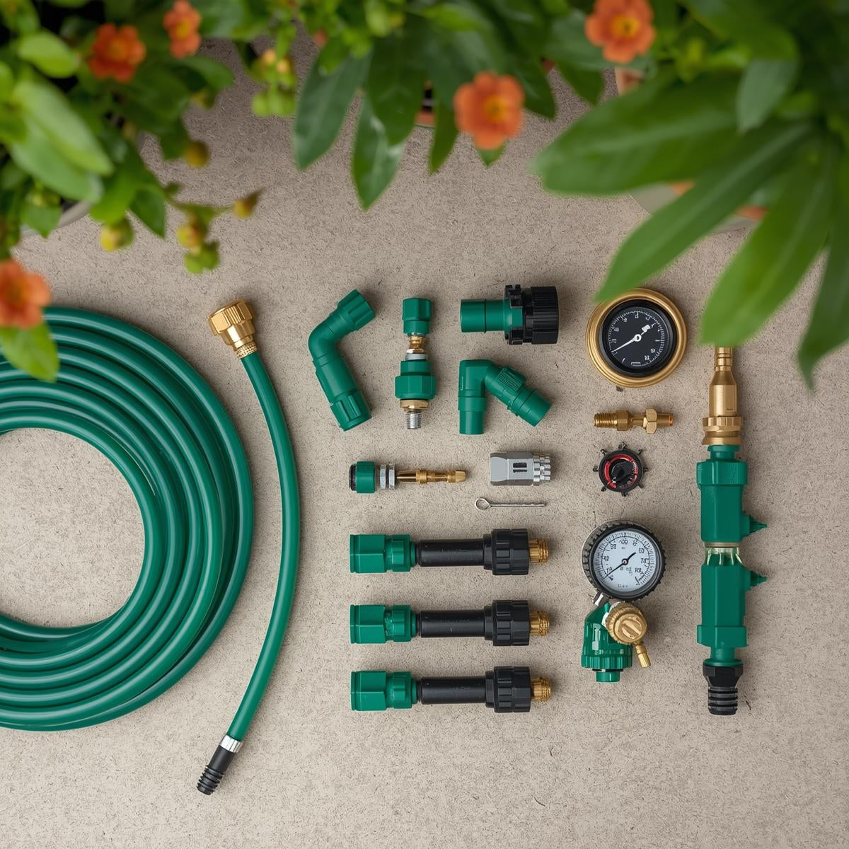 Drip Irrigation Starter Kit for 50 Pots