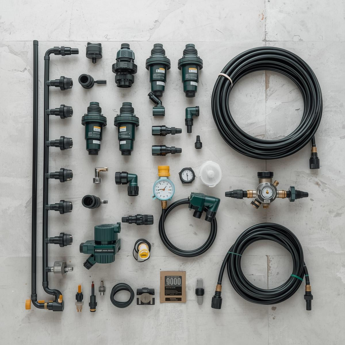 Drip Irrigation Starter Kit for 50 Pots