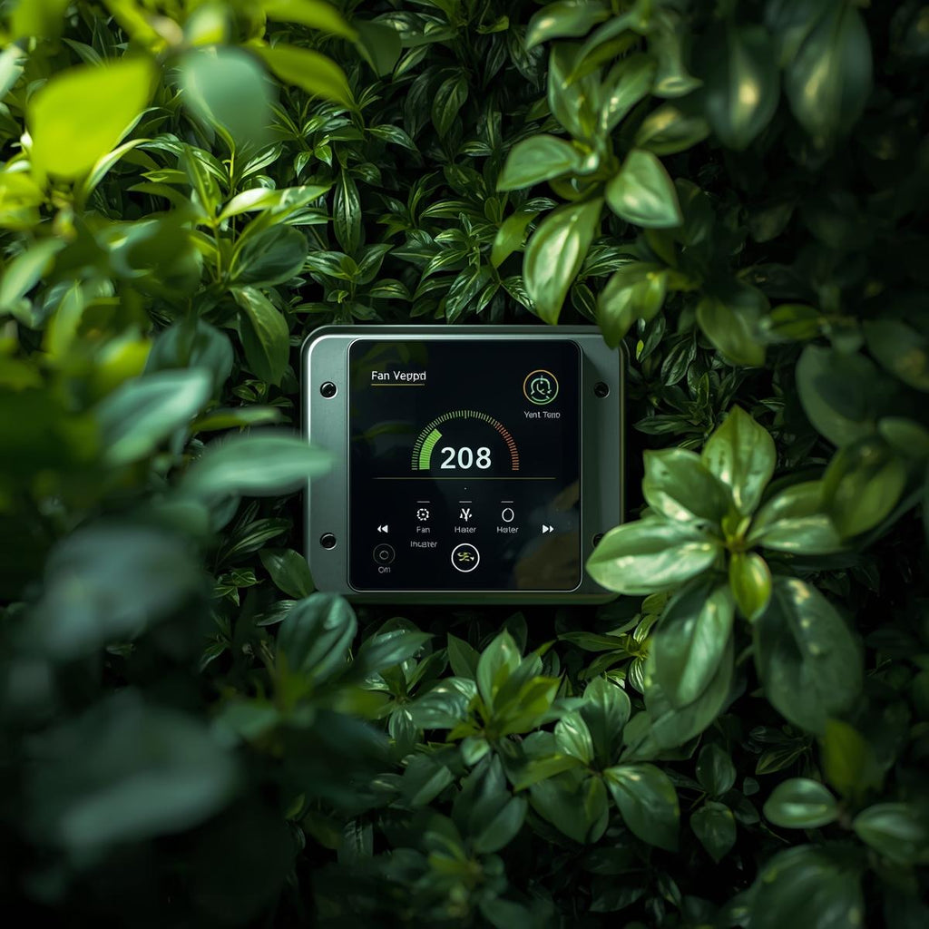 Greenhouse Digital Climate Controller (Fan, Heater, Vent)