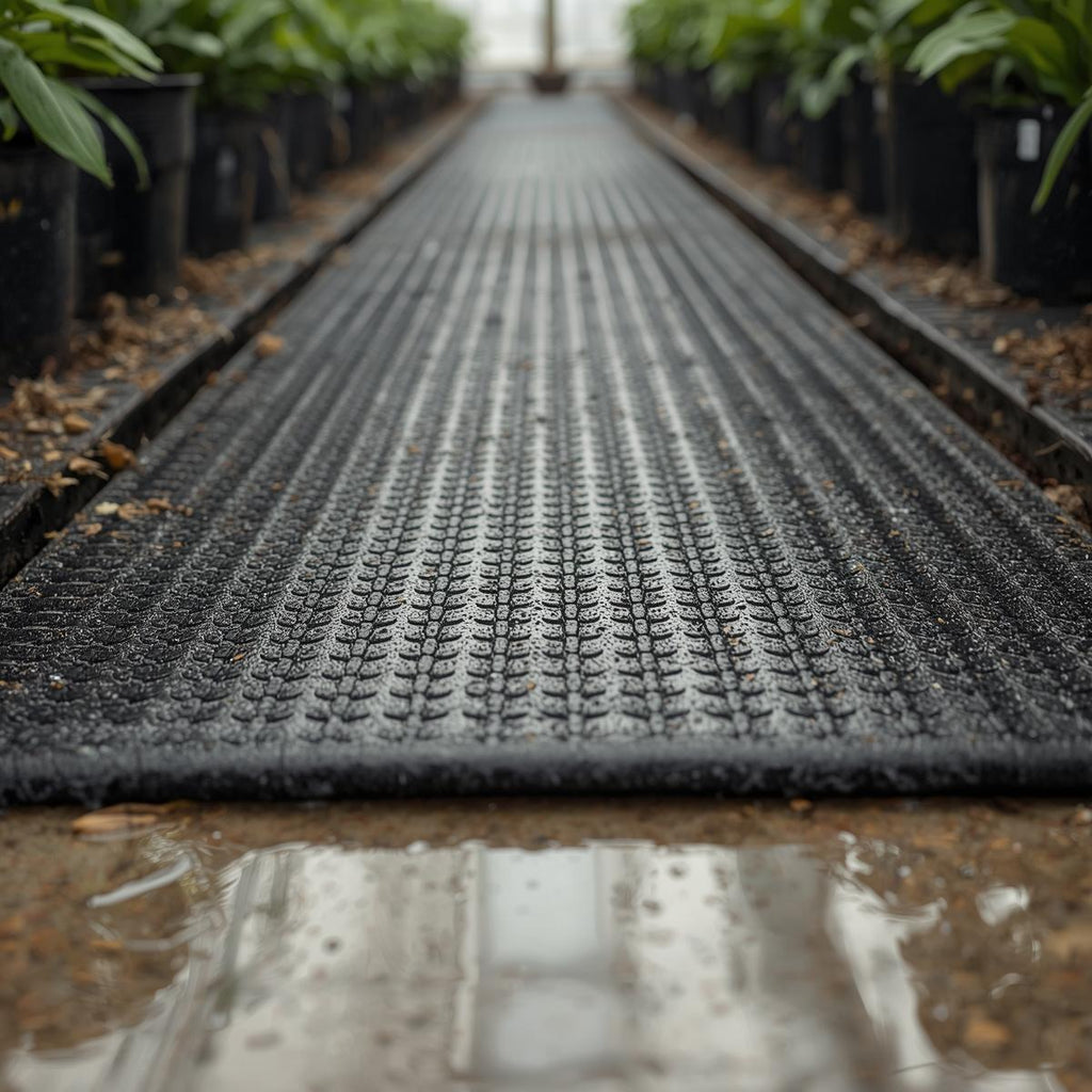Greenhouse Floor Mat Anti-Fatigue & Drainage