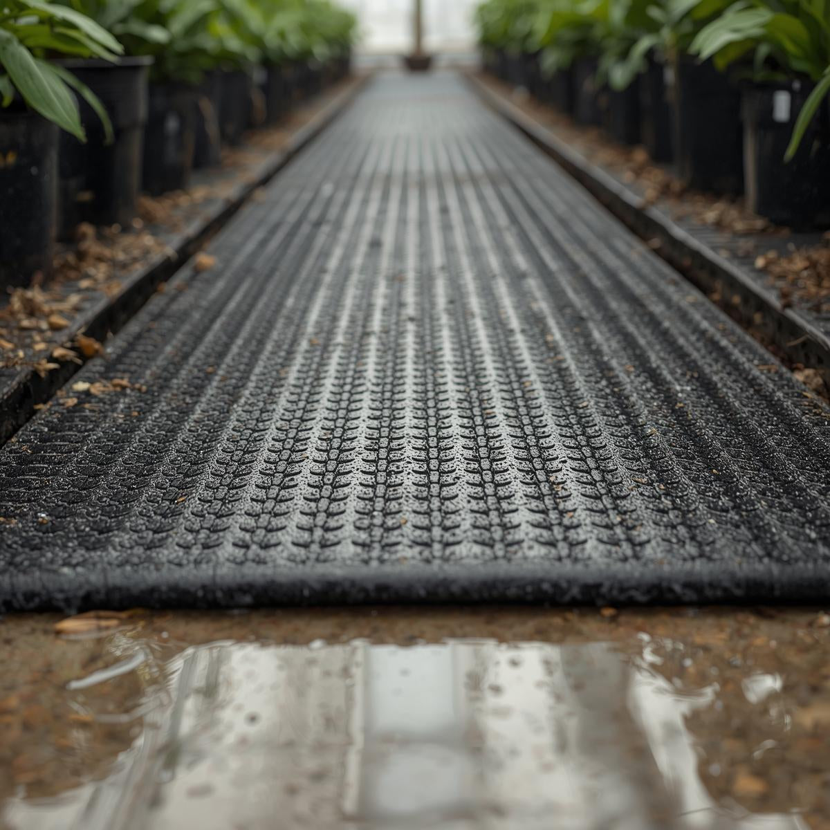Greenhouse Floor Mat Anti-Fatigue & Drainage