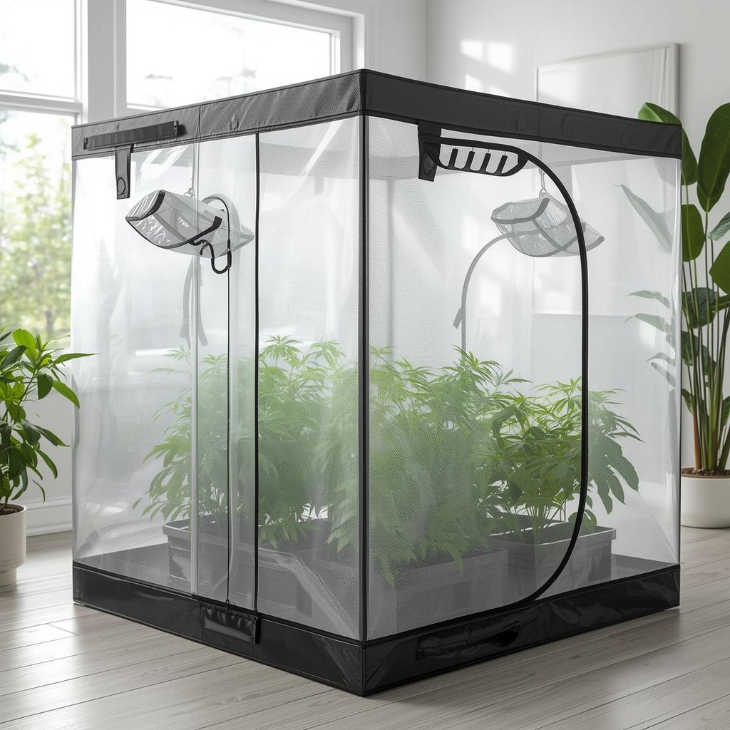 Greenhouse Grow Tent with PE Cover (8x8)