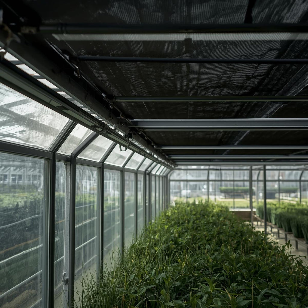 Greenhouse Light Deprivation Blackout Shade System