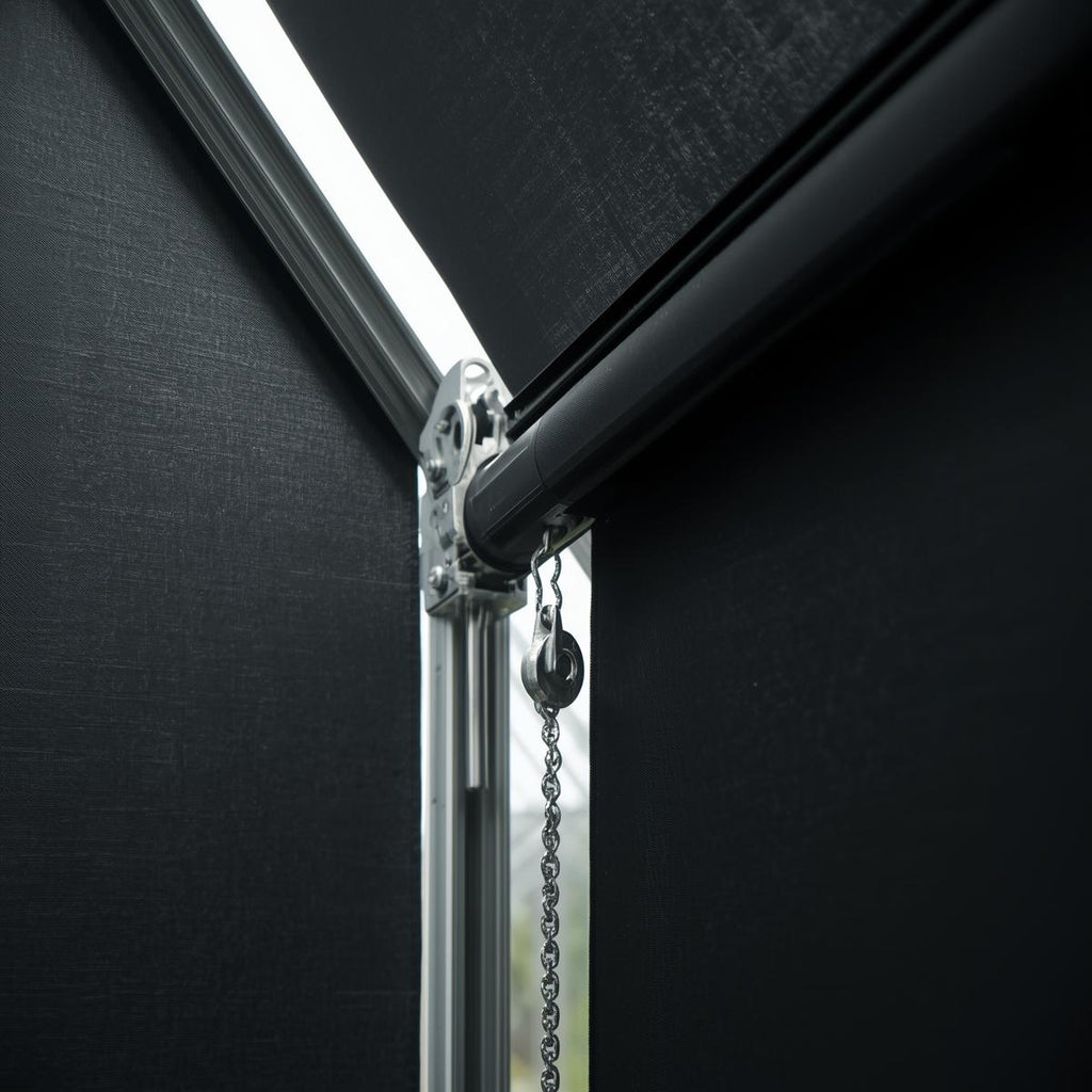 Greenhouse Light Deprivation Blackout Shade System