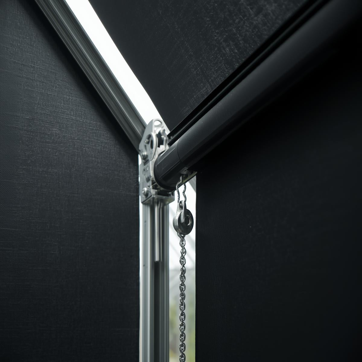 Greenhouse Light Deprivation Blackout Shade System