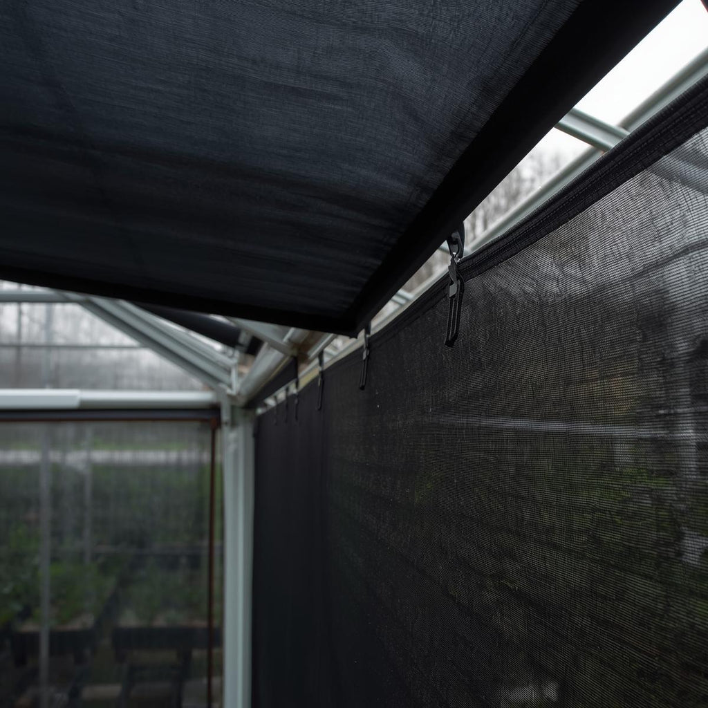 Greenhouse Light Deprivation Blackout Shade System