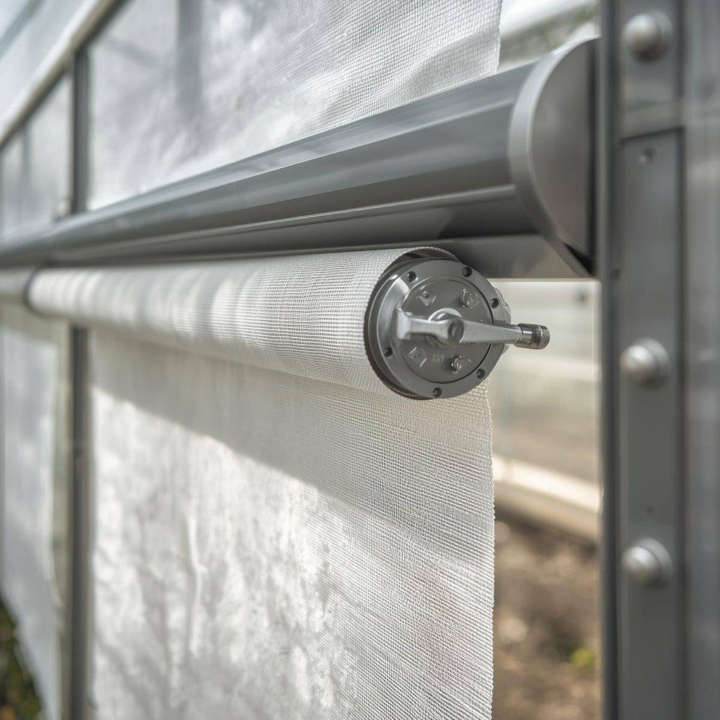 Greenhouse Roll-Up Curtain Side Wall System