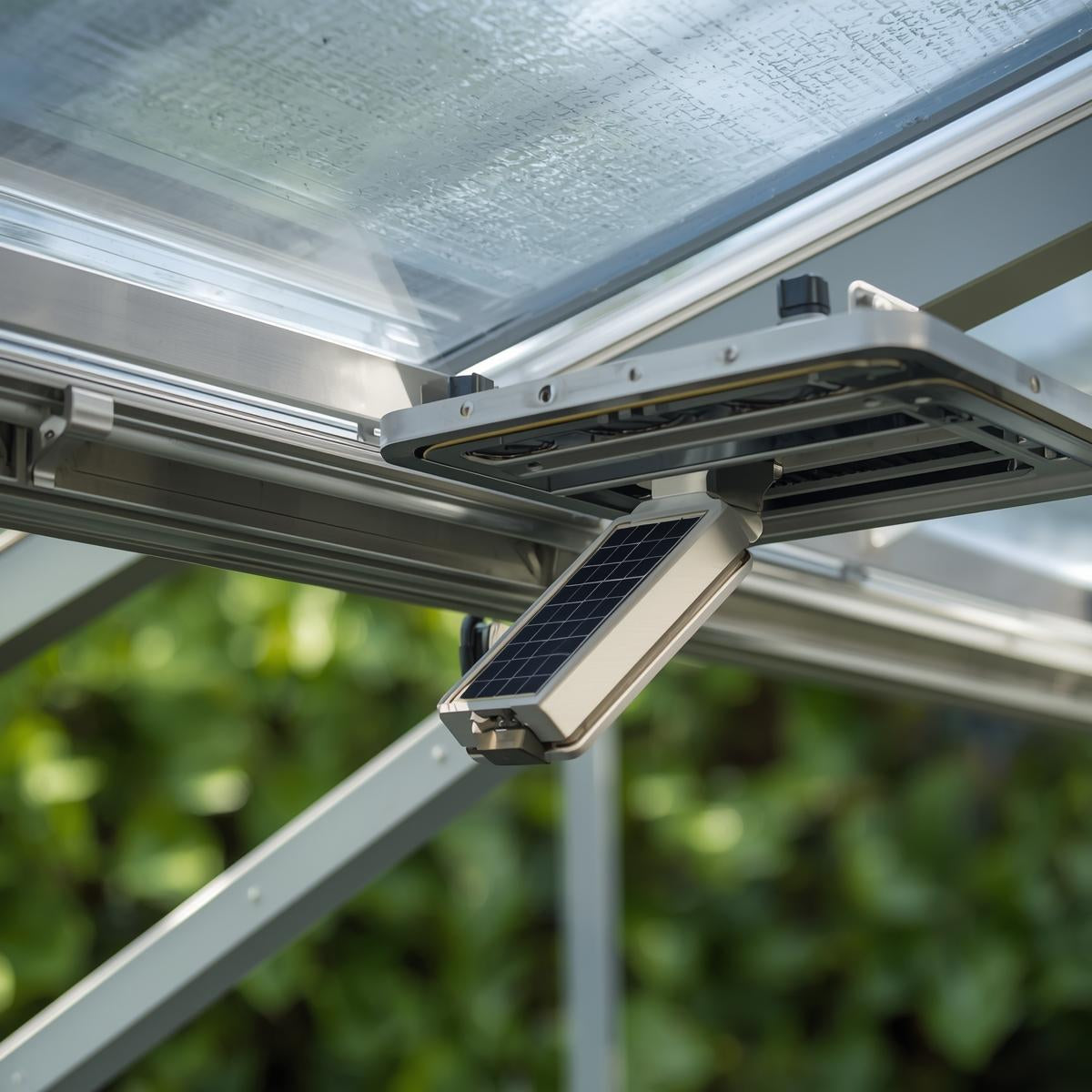 Greenhouse Ventilation Louver Kit with Solar Opener