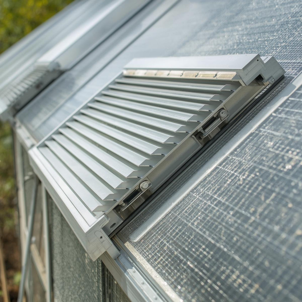 Greenhouse Ventilation Louver Kit with Solar Opener