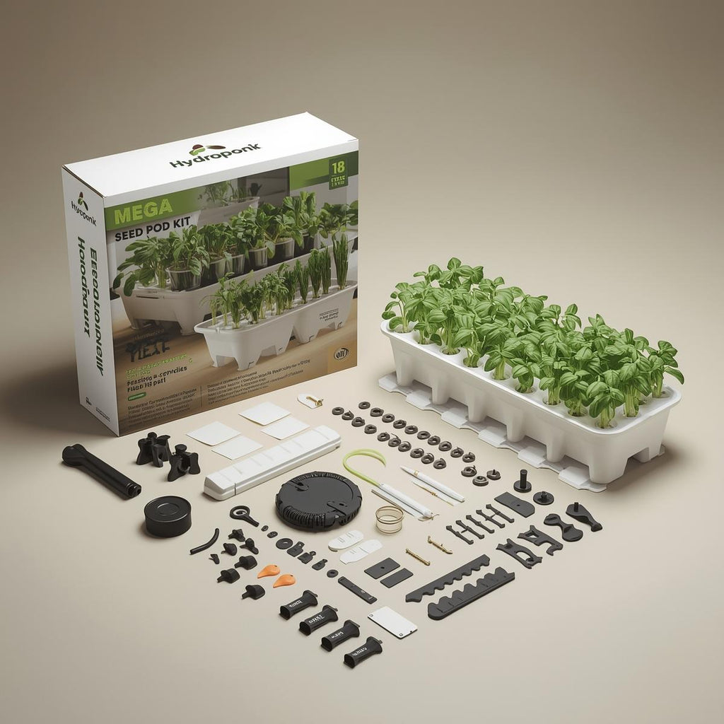 Hydroponic Mega Seed Pod Kit (128 Pieces)