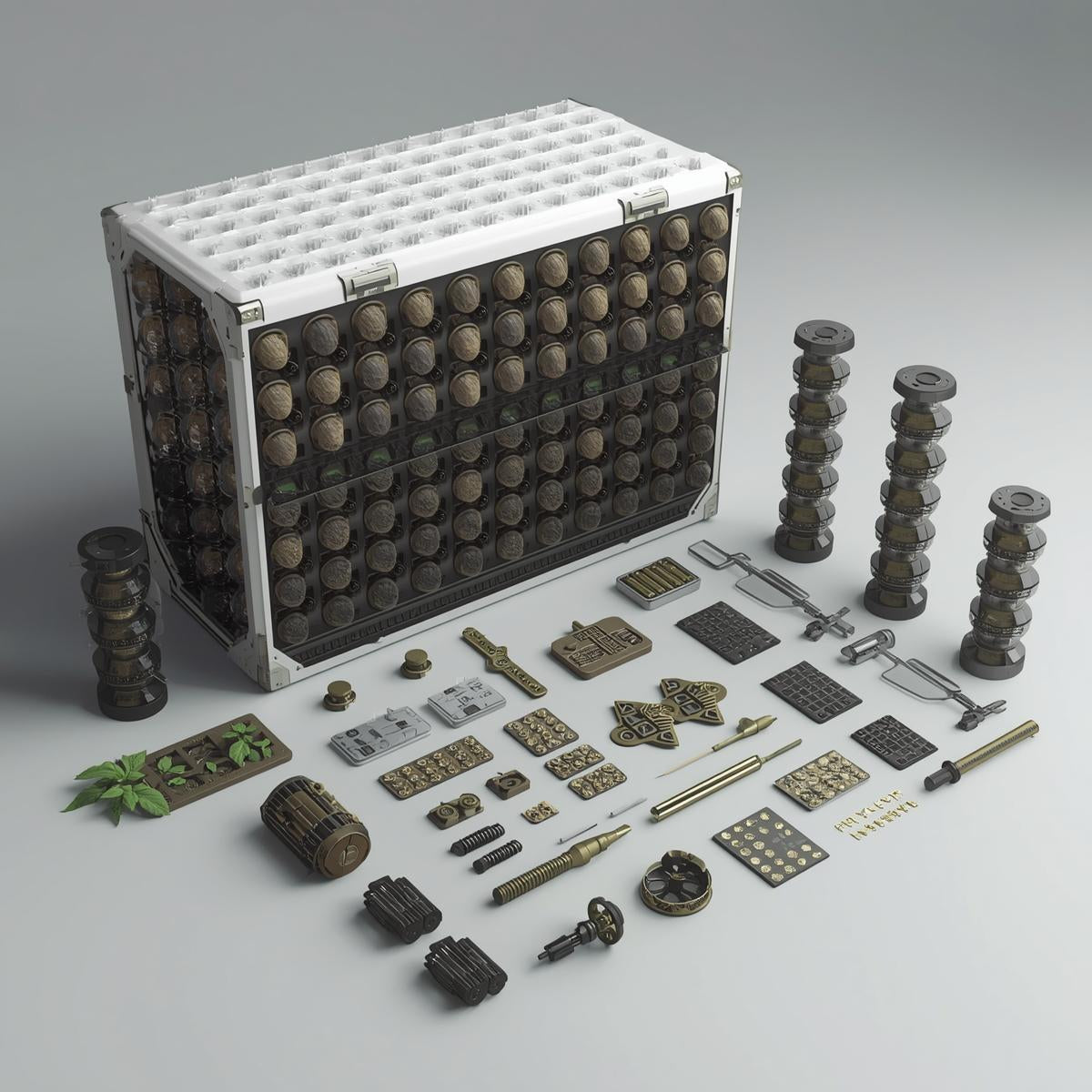 Hydroponic Mega Seed Pod Kit (128 Pieces)