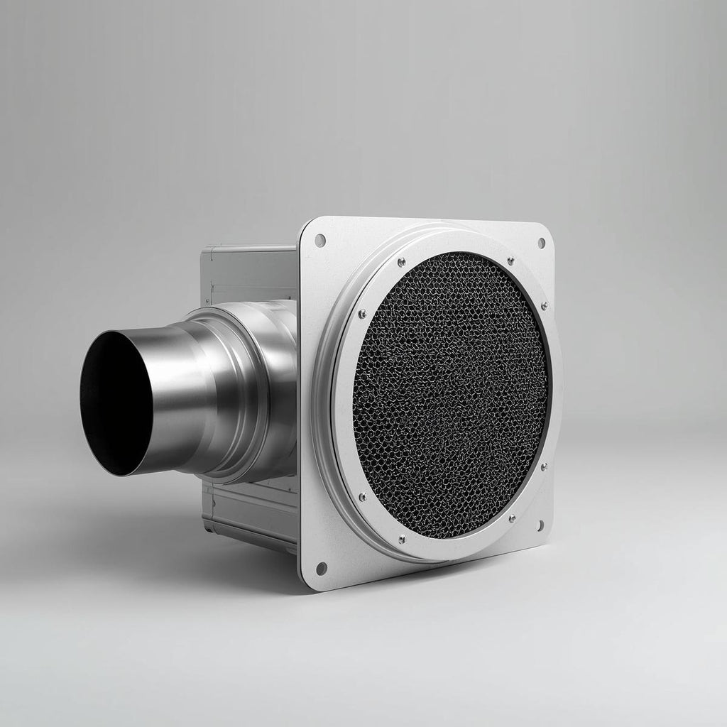 Inline Duct Fan & Carbon Filter Combo 6-inch