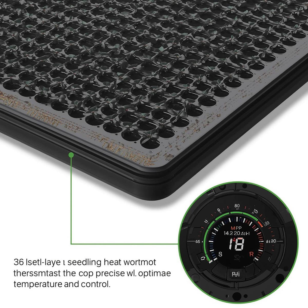Multi-layer Seedling Heat Mat with Thermostat (48x24)