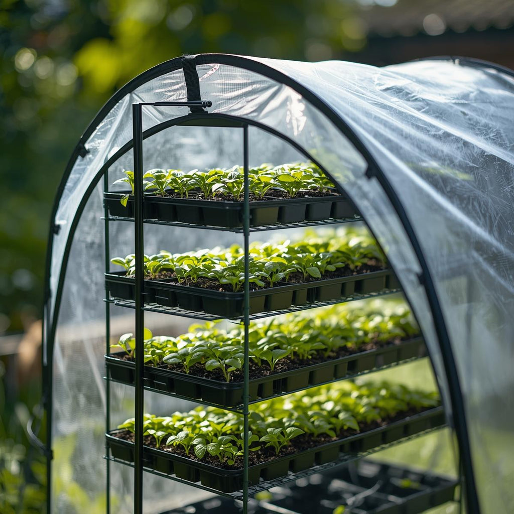 Portable Mini Greenhouse Pop-Up Frame (4 Tier)
