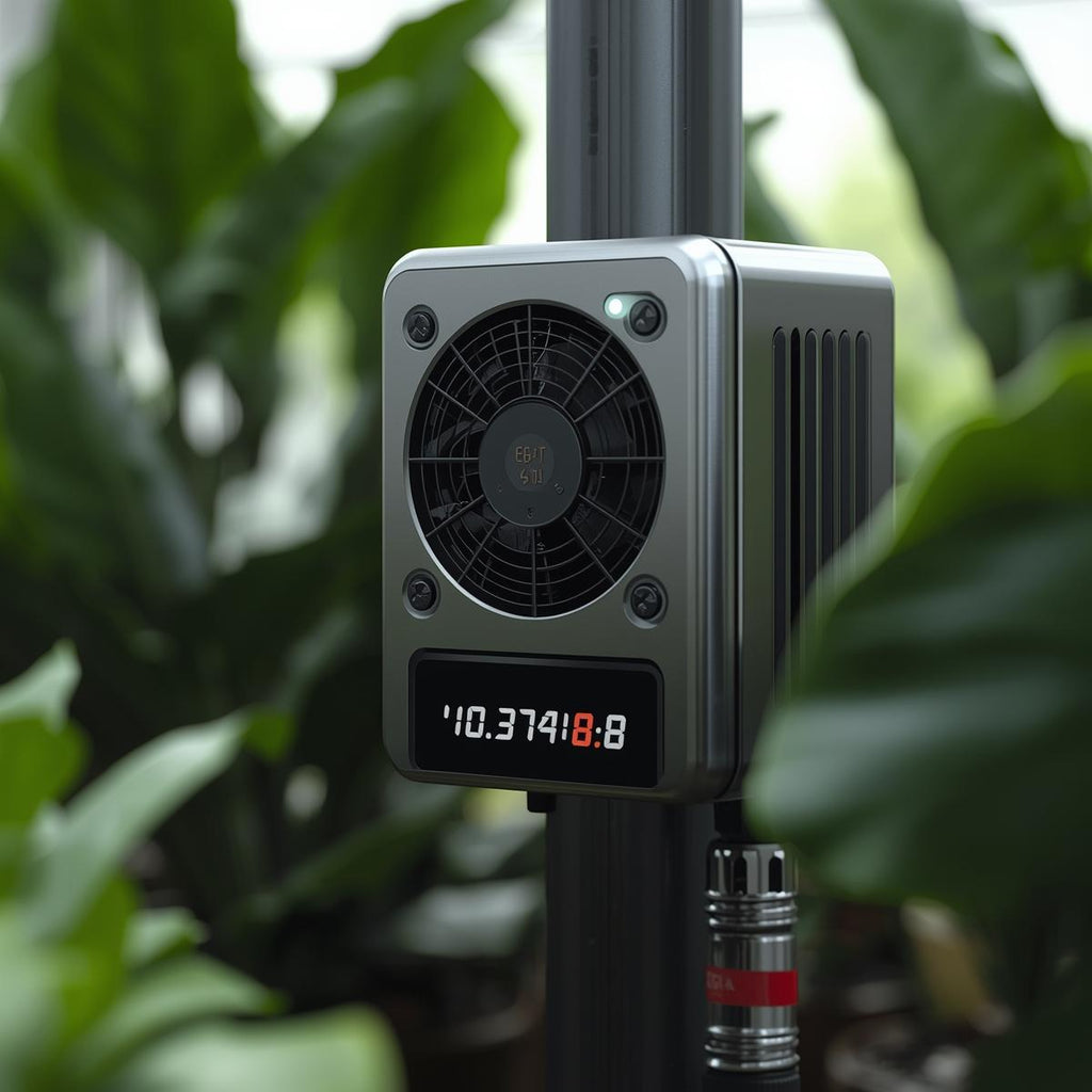 Smart Greenhouse Climate Controller (Fan + Thermostat)