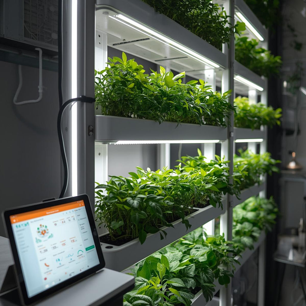 Smart Indoor Vertical Garden with App Control