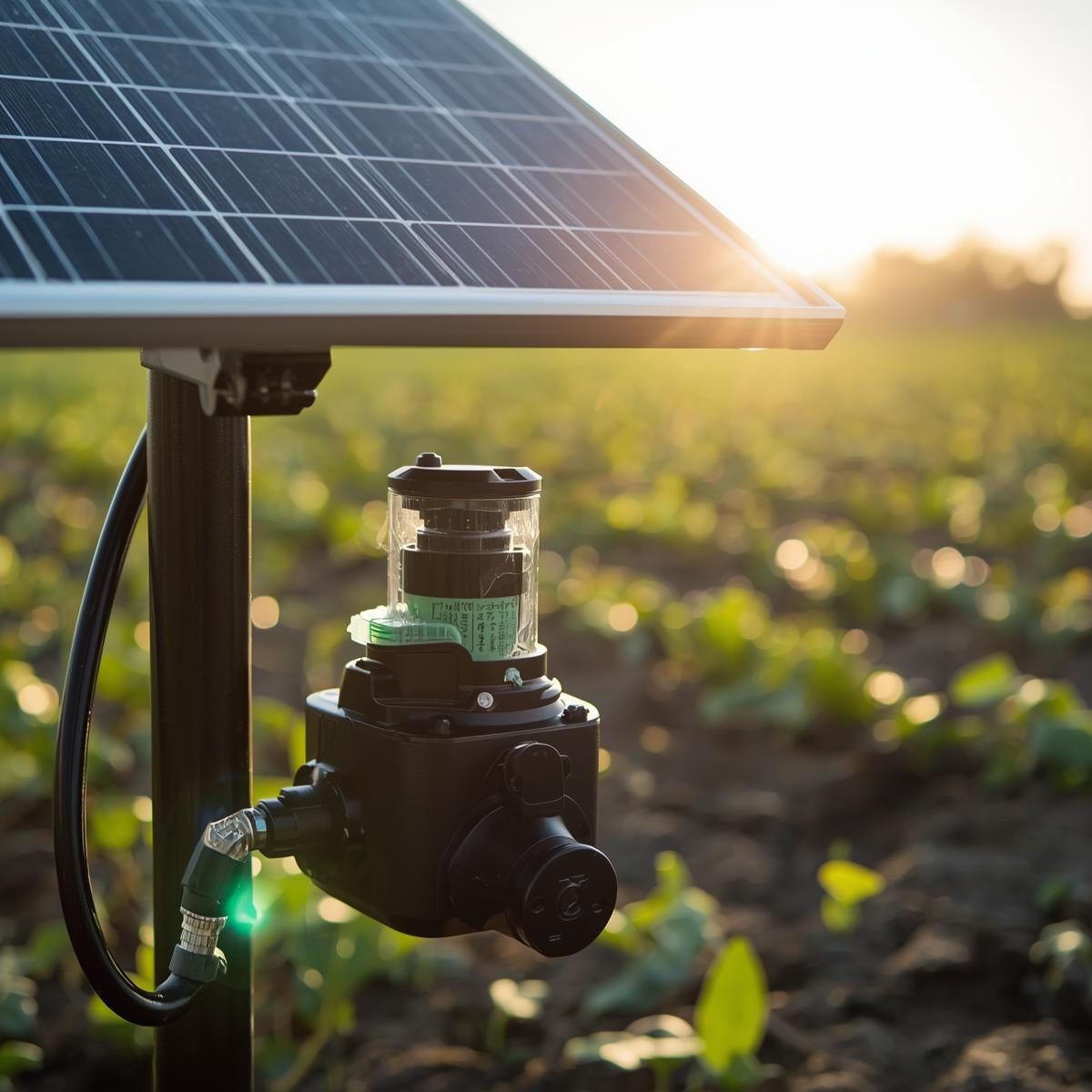 Solar-Powered Irrigation Pump Kit