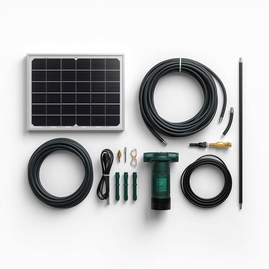 Solar-Powered Irrigation Pump Kit