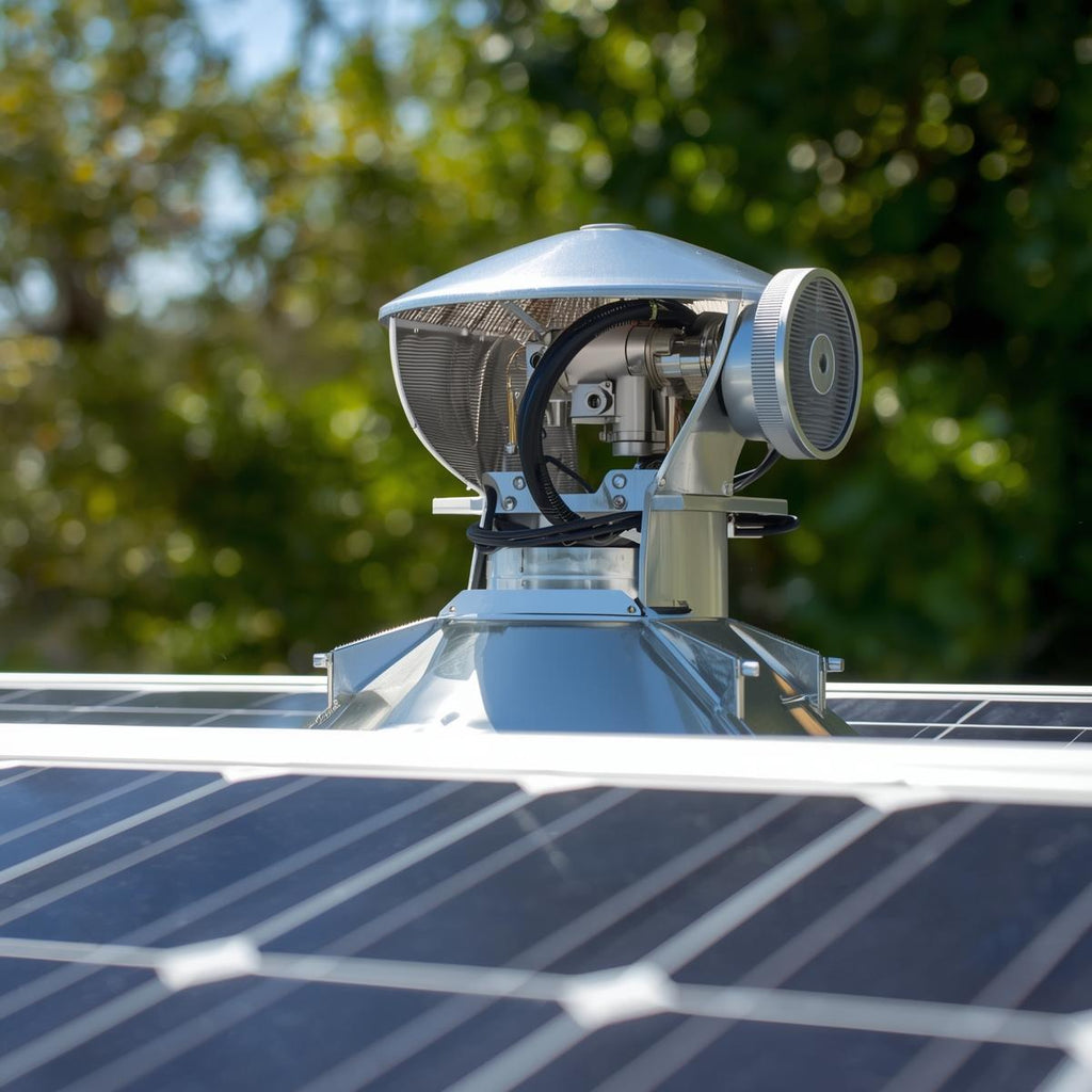 Solar Powered Greenhouse Exhaust Fan Kit