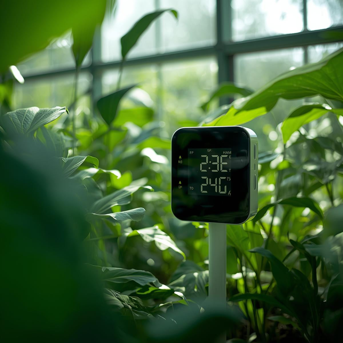 Thermo-Hygrometer Wireless Sensor for Greenhouse
