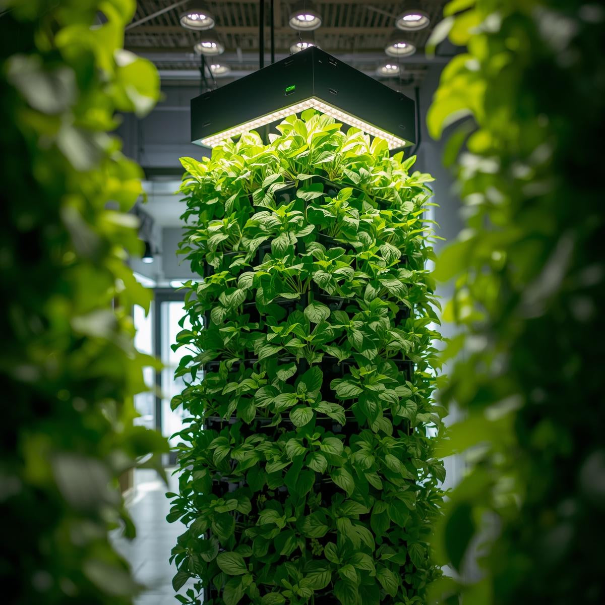 Vertical Indoor Hydroponic Tower (30 Plants)